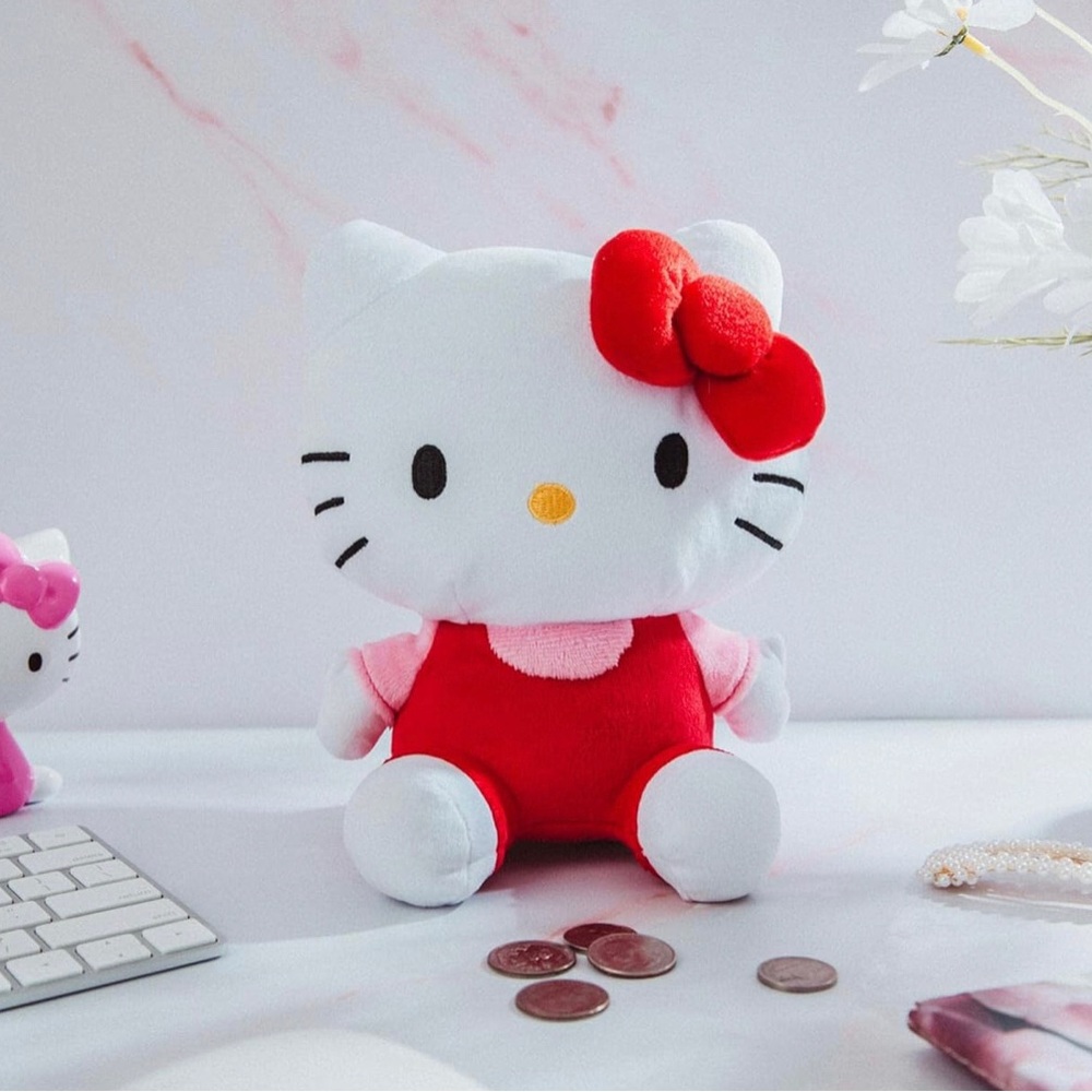 Hello Kitty Plush Coin Bank